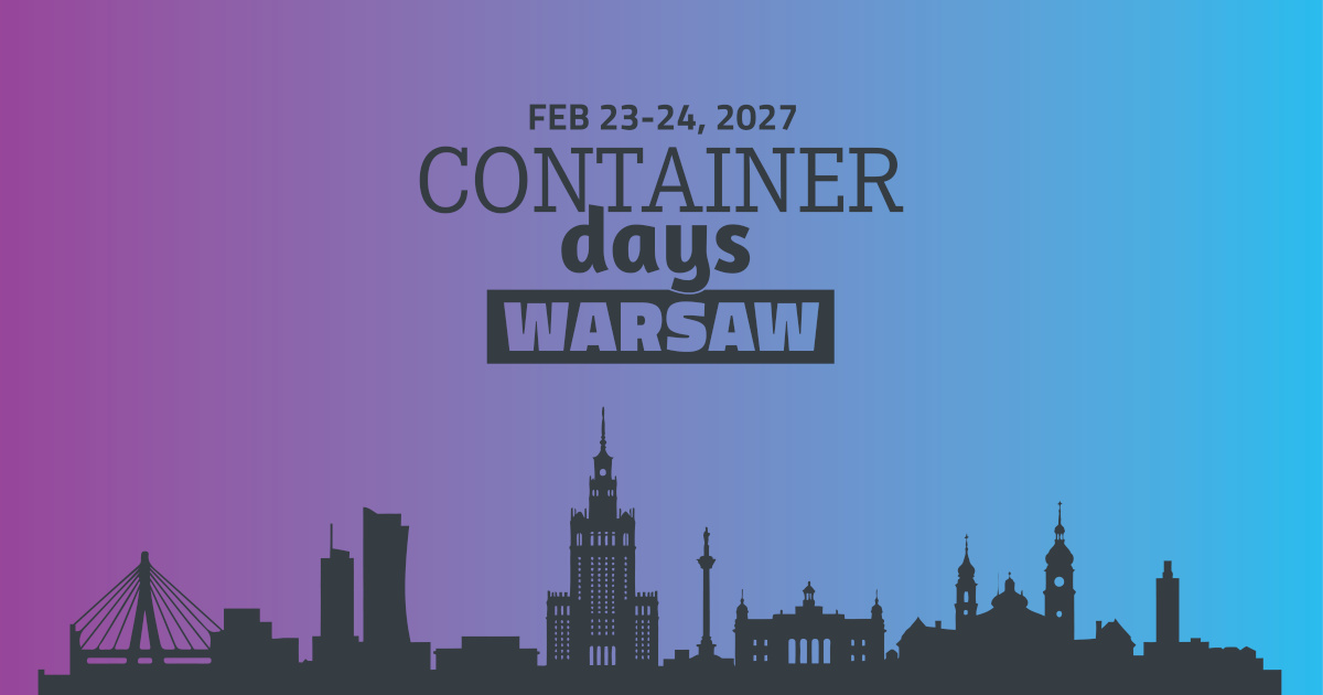ContainerDays | קונטיינר דיי - וורשה 2027